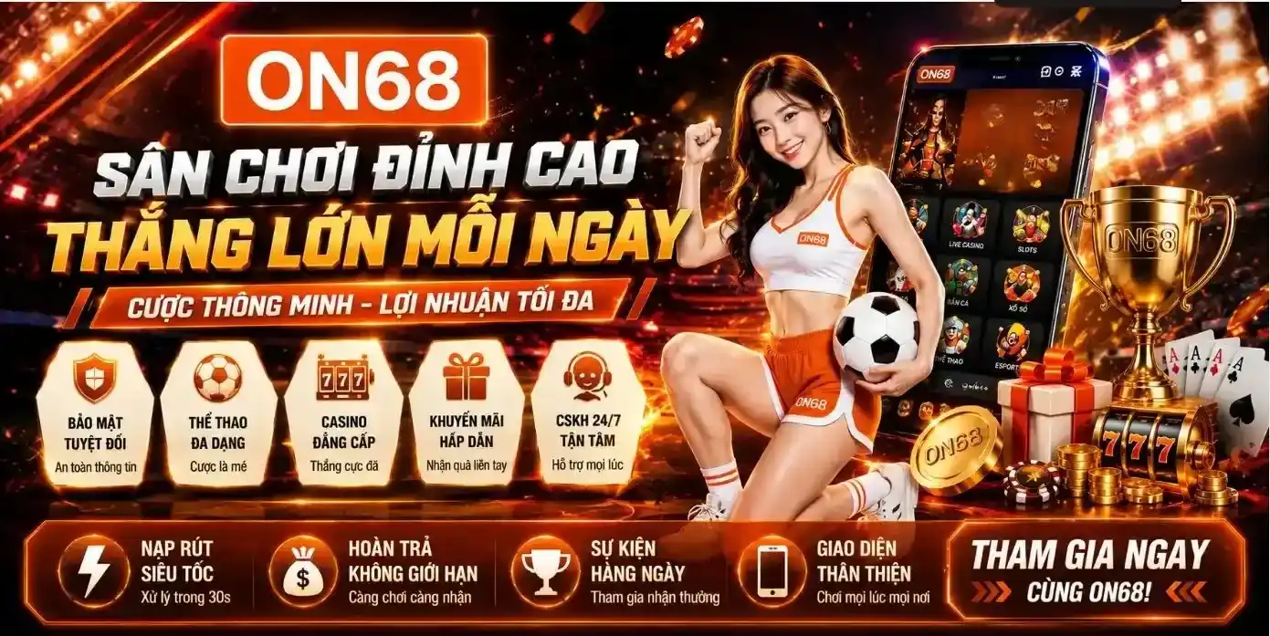 sân chơi đỉnh cao ON68